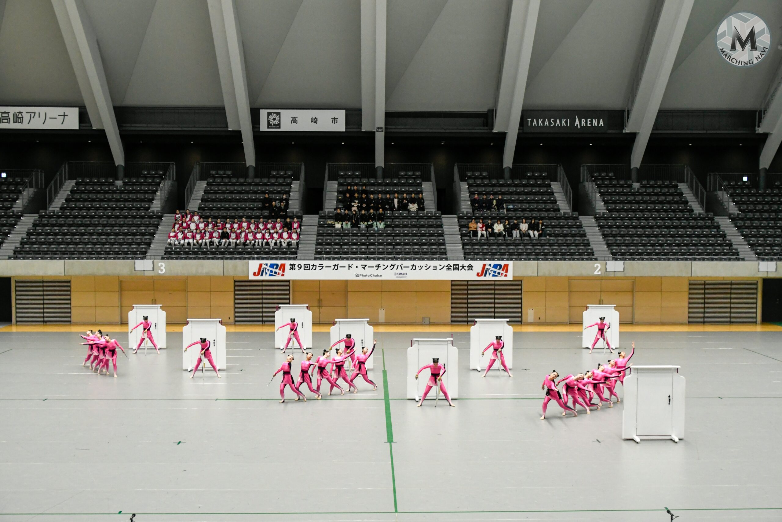 第9回カラーガード・マーチングパーカッション全国大会」大会レポート